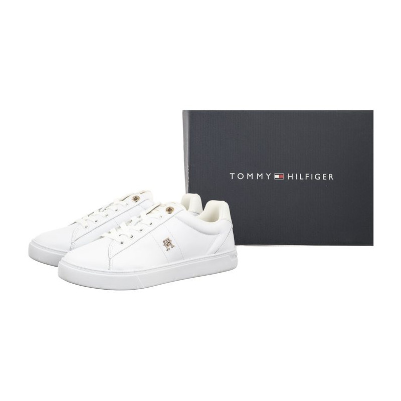 Tommy Hilfiger Essential Elevated Court Sneaker White FW0FW07685 YBS (TH1026-b) sporta apavi