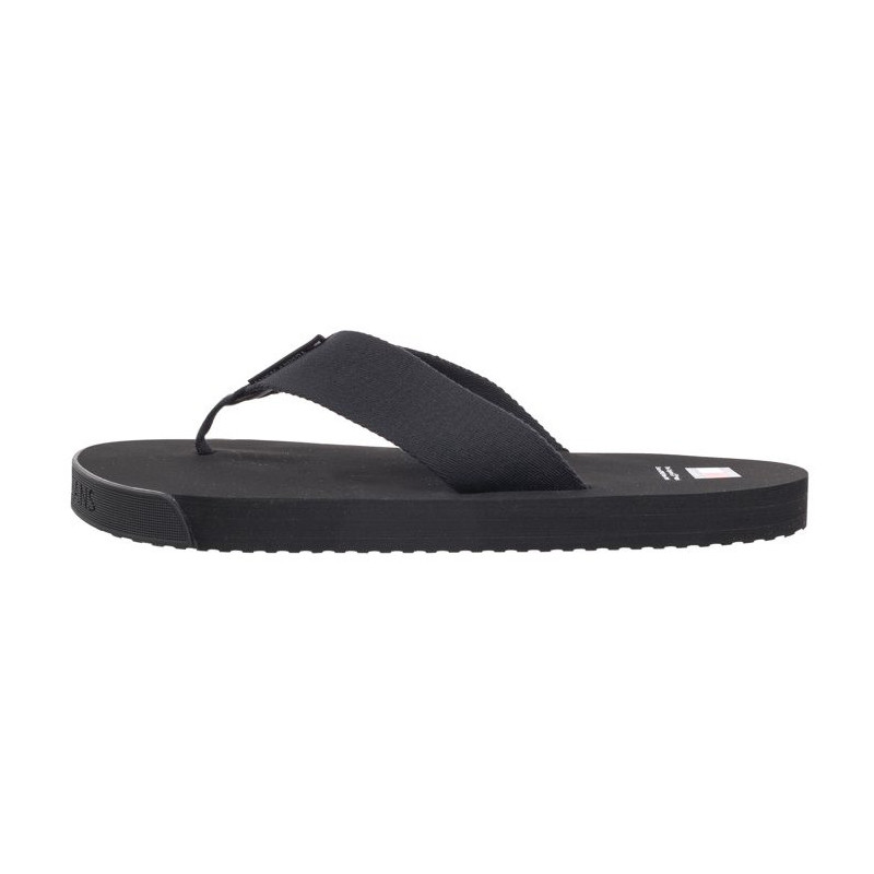 Tommy Hilfiger Tjm Elevated Flip Flop Black EM0EM01393 BDS (TH1083-a) batai