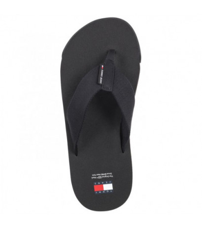 Tommy Hilfiger Tjm Elevated Flip Flop Black EM0EM01393 BDS (TH1083-a) batai