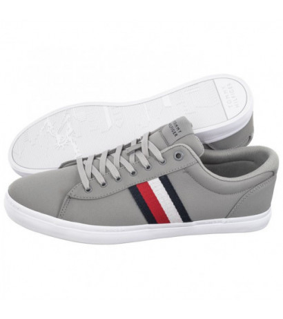 Tommy Hilfiger Iconic Vulc Stripes Mesh Antique Silver FM0FM05072 PRT (TH1084-a) spordijalatsid