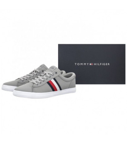 Tommy Hilfiger Iconic Vulc Stripes Mesh Antique Silver FM0FM05072 PRT (TH1084-a) sporta apavi