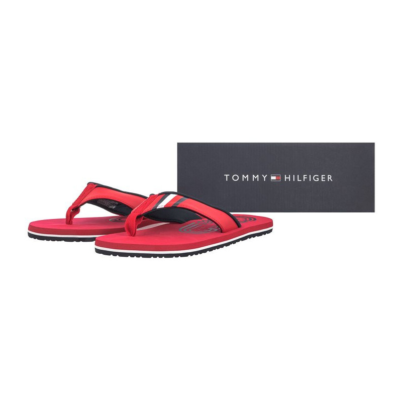 Tommy Hilfiger Hilfiger Rwb Padded Beach Sandal Primary Red FM0FM05137 XLG (TH1082-b) batai