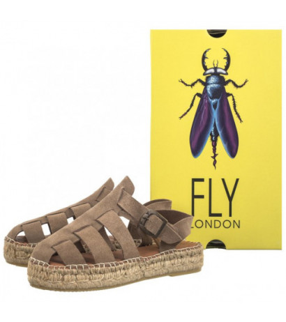 FLY London Pawi Suede Tan P801524006 (FL405-a) sandaalid