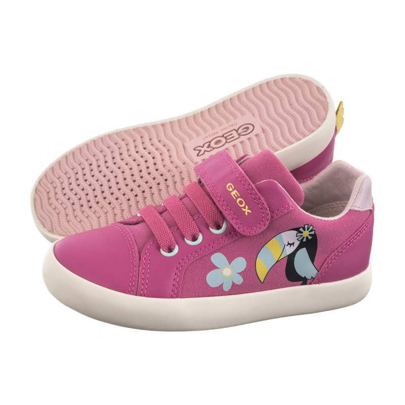 Geox B Gisli G. C Fuchsia LT Yellow B451MC 01054 C8301 GE168 a sneakers