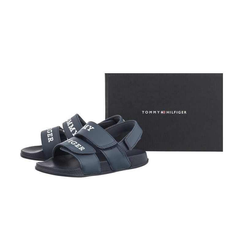 Tommy Hilfiger Velcro Sandal T1B2-33453-1172 800 Blue (TH1085-a) sandaalid