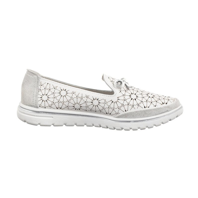 Venezia Białe 2144-1 White (VE758-a) shoes