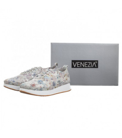 Venezia Białe w Kwiaty 01422077-2 White (VE756-a) shoes