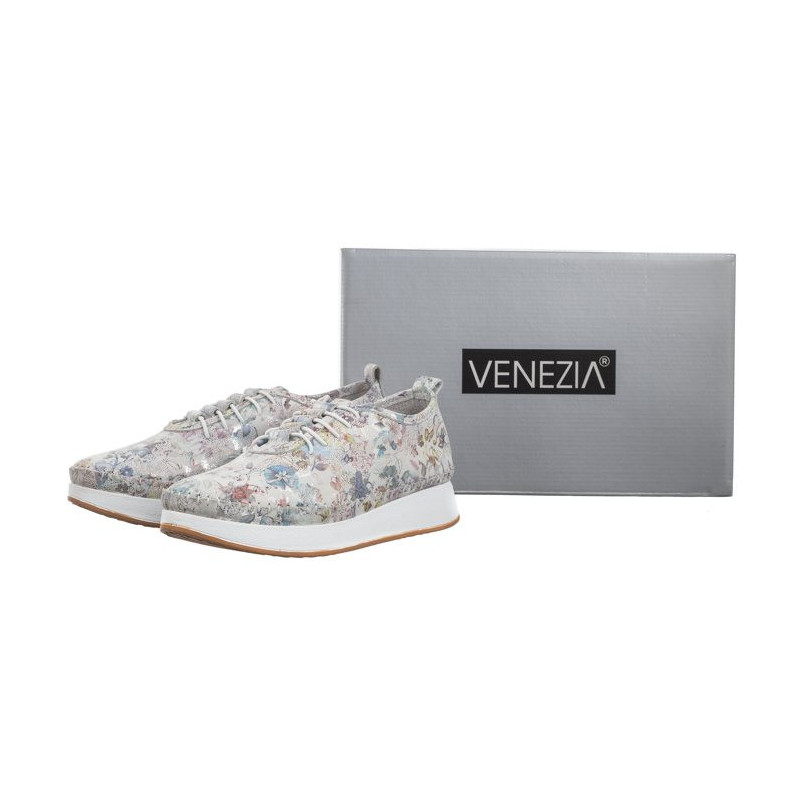 Venezia Białe w Kwiaty 01422077-2 White (VE756-a) shoes