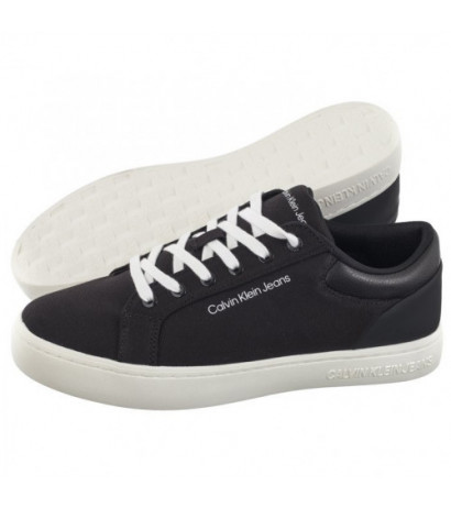 Calvin Klein Classic Cupsole Low Lth In Dc Black/Bright White YM0YM00976 0GM (CK495-a) spordijalatsid