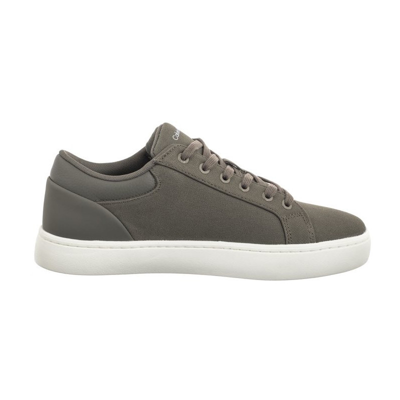 Calvin Klein Classic Cupsole Low Lth In Dc Dusty Olive/Bright White YM0YM00976 0IH (CK495-b) sporta apavi