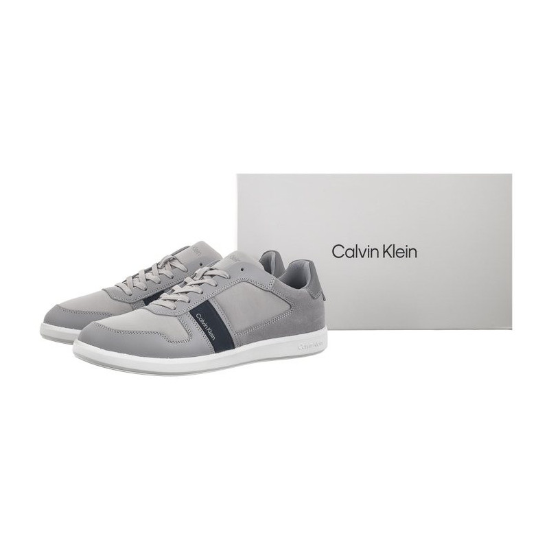 Calvin Klein Low Top Lace Up Mix Uk Grey/Navy HM0HM00491 0IY (CK498-a) shoes