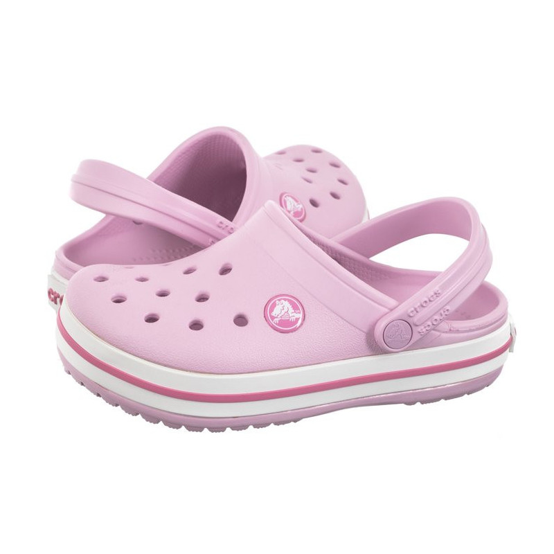 Crocs Crocband Clog K Ballerina Pink 207006-6GD (CR251-b) čības