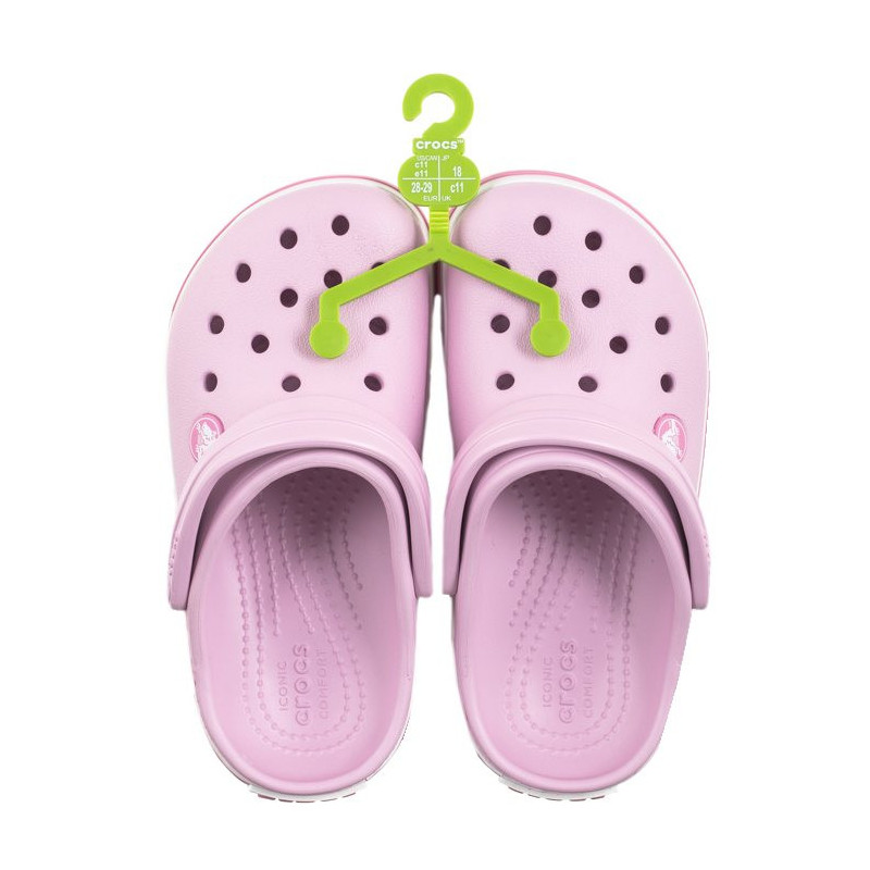 Crocs Crocband Clog K Ballerina Pink 207006-6GD (CR251-b) čības