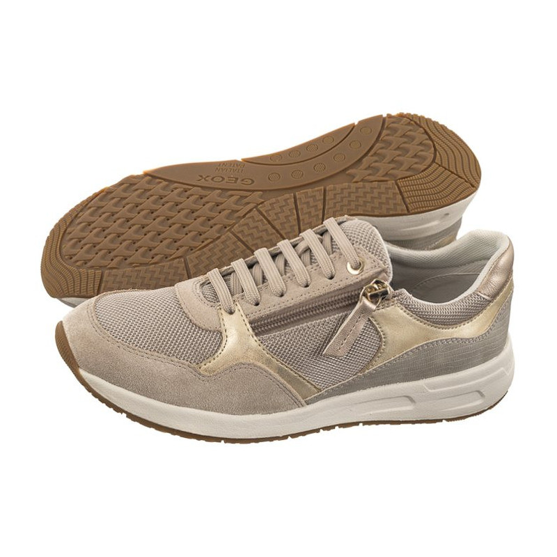 Geox D Bulmya B Lt Taupe D36NQB 01122 C6738 (GE170-a) sporta apavi