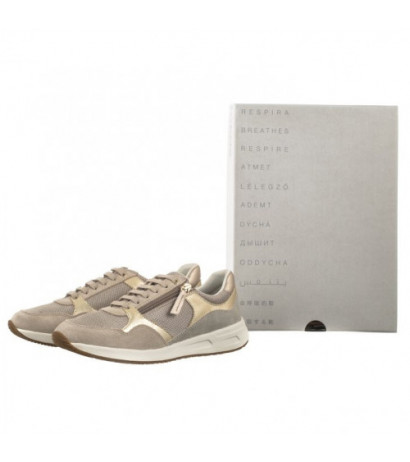 Geox D Bulmya B Lt Taupe D36NQB 01122 C6738 (GE170-a) sportiniai bateliai