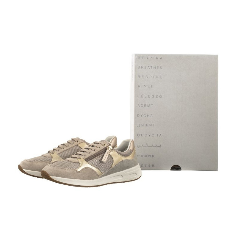 Geox D Bulmya B Lt Taupe D36NQB 01122 C6738 (GE170-a) spordijalatsid