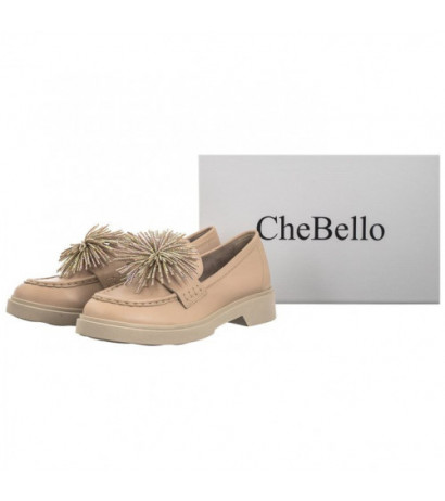 CheBello Beżowe 4383-394-000-PSK-S322 (CH137-a) shoes