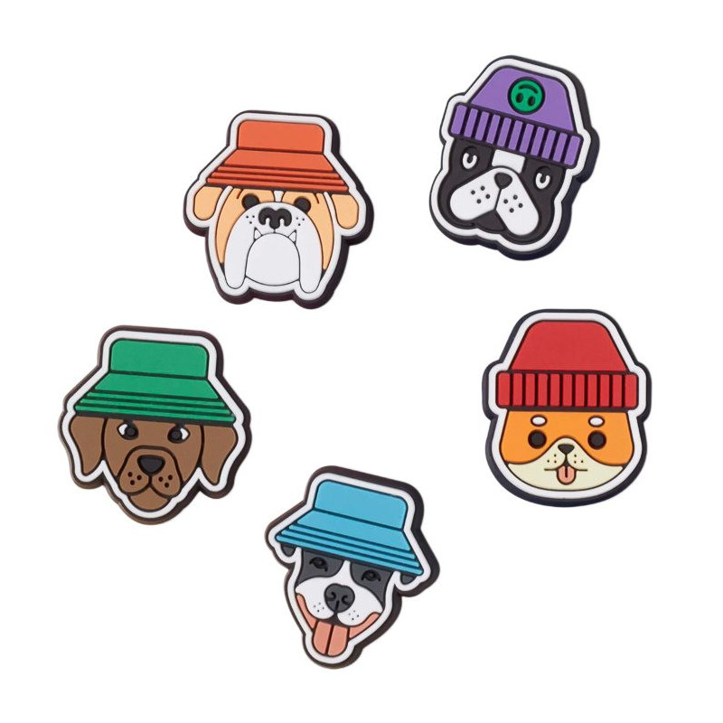 Crocs Jibbitz™ Dogs In Hats 5 Pack 10012184 (CR321-a) accessory