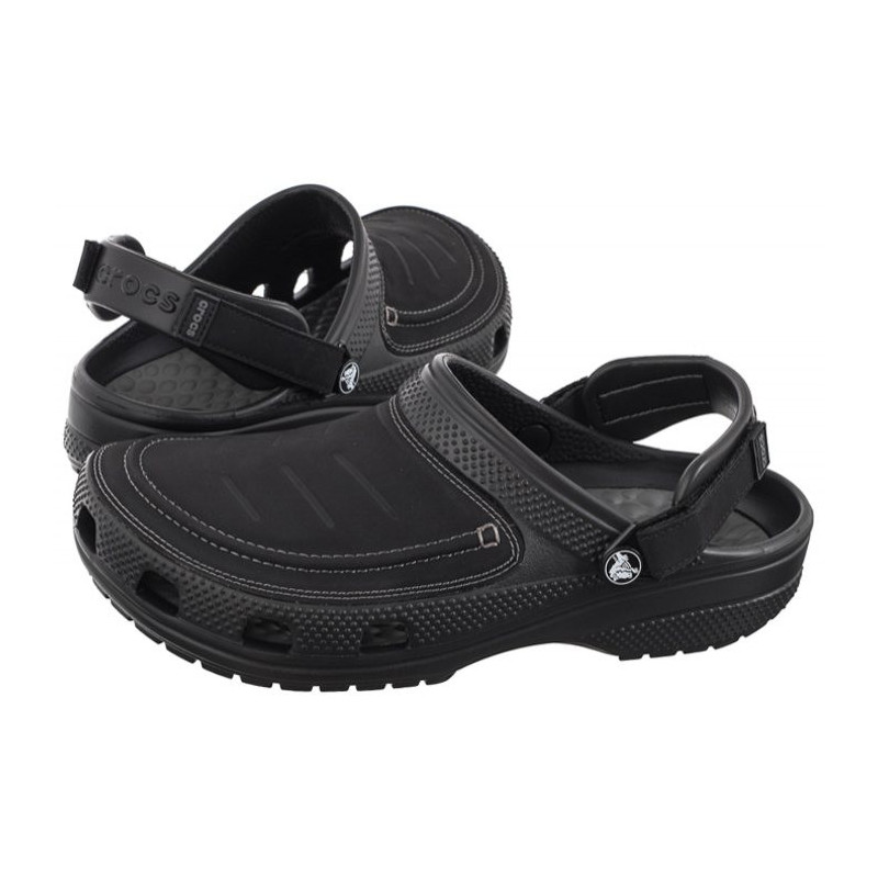 Crocs Yukon Vista II LR Clog Black/Slate Grey 207689-0DD (CR323-b) šlepetės