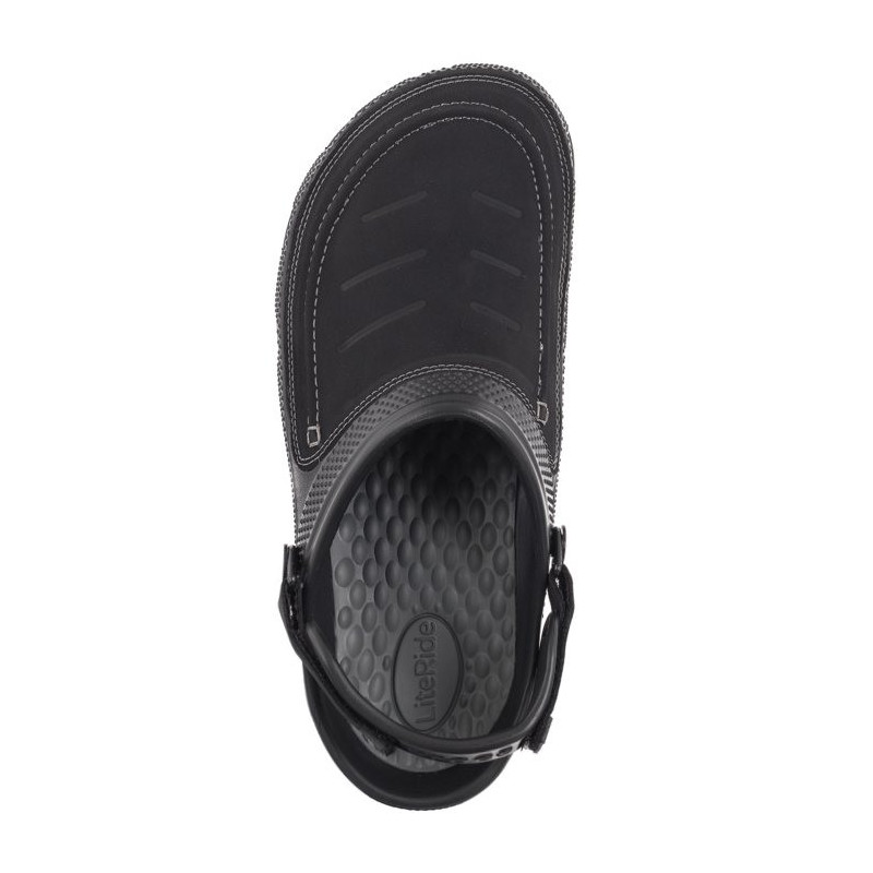 Crocs Yukon Vista II LR Clog Black/Slate Grey 207689-0DD (CR323-b) šlepetės