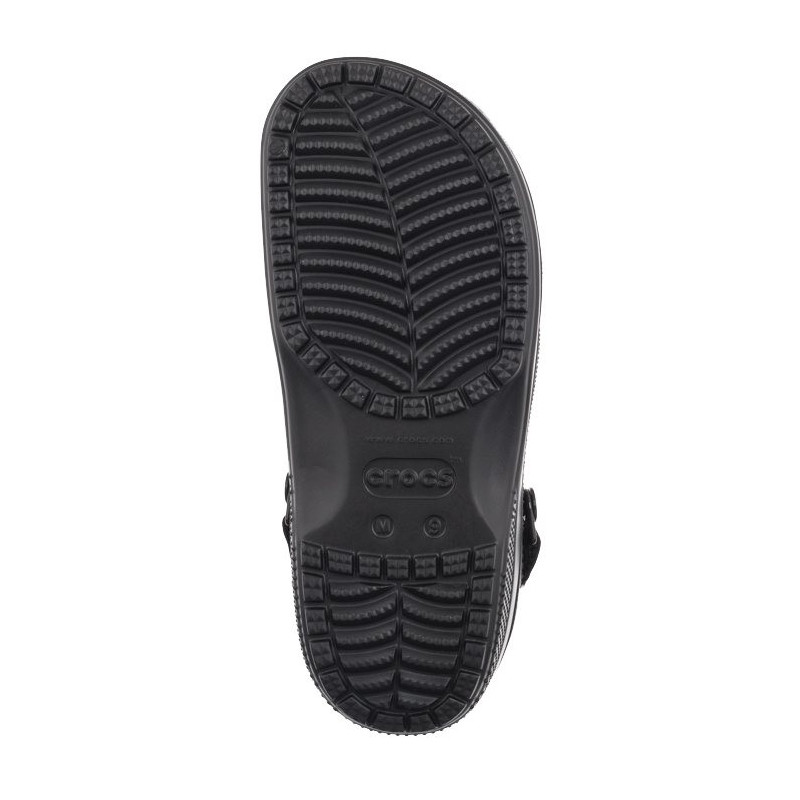 Crocs Yukon Vista II LR Clog Black/Slate Grey 207689-0DD (CR323-b) šlepetės