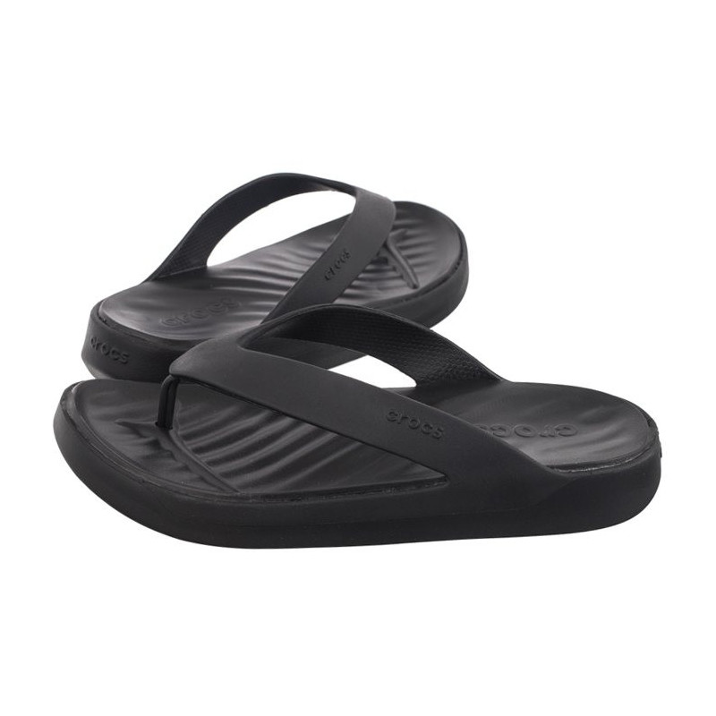 Crocs Getaway Flip Black 209589-001 (CR327-a) šlepetės