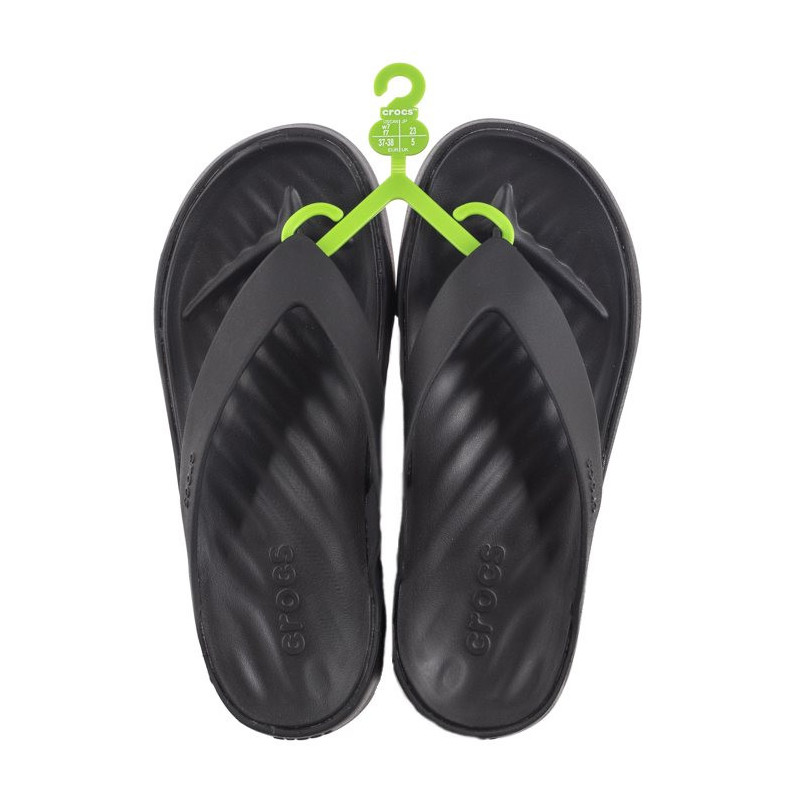 Crocs Getaway Flip Black 209589-001 (CR327-a) šlepetės