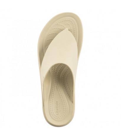 Crocs Brooklyn Flip Bone 208727-2Y2 (CR312-a) bateliai