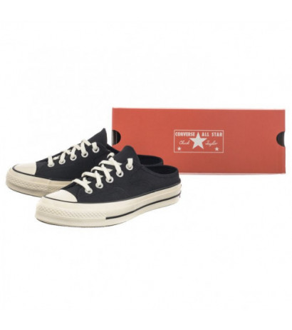 Converse Chuck 70 Mule Slip Black/Black/Egret 172591C (CO669-a) apavi