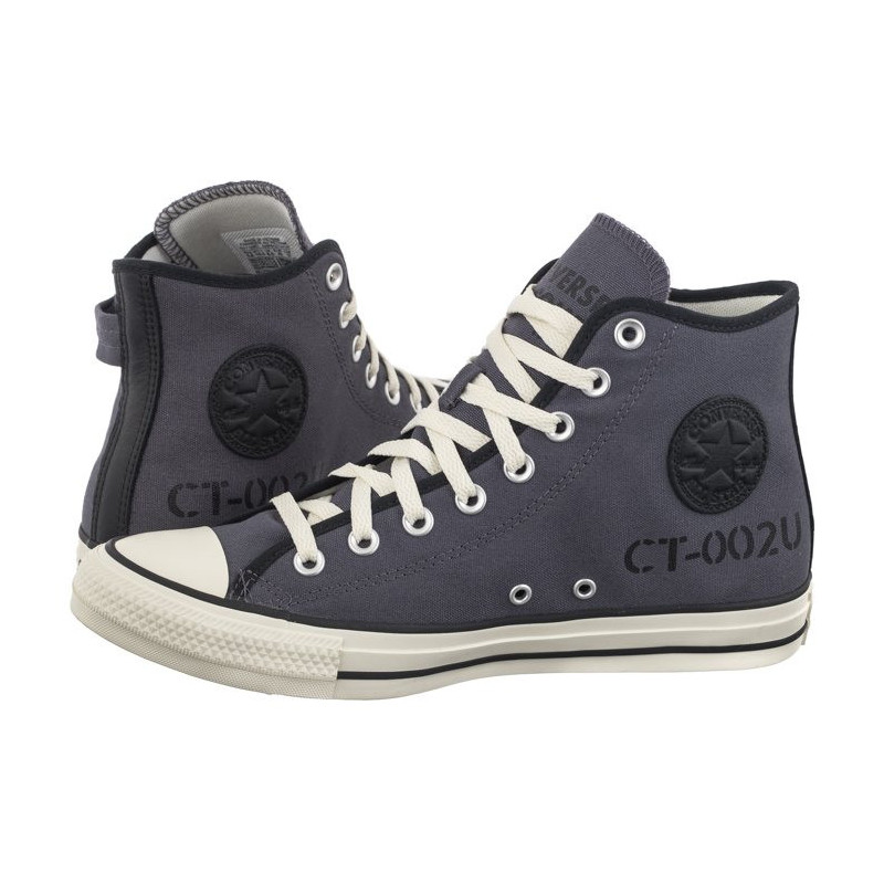 Converse CTAS Hi Dark Moth/Egret/Black A07126C (CO670-a) batai