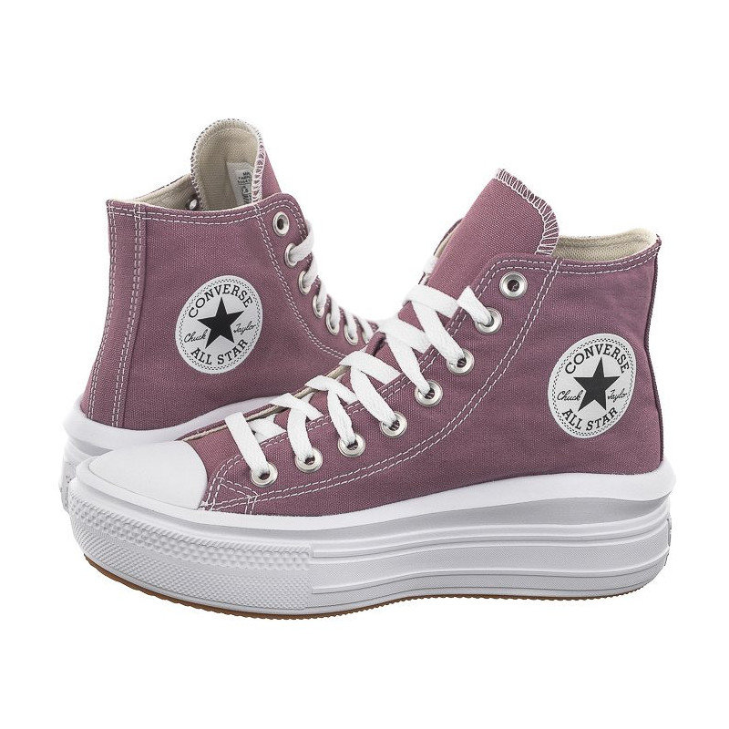 Converse CTAS Move Hi Dreamy Dahlia/White/Black A05477C (CO651-c) bateliai