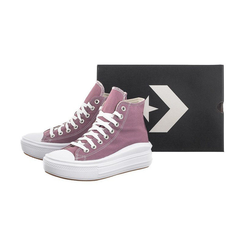 Converse CTAS Move Hi Dreamy Dahlia/White/Black A05477C (CO651-c) bateliai