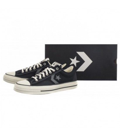 Converse Star Player 76 OX Black/Egret/Cyber Grey A06110C (CO672-a) shoes