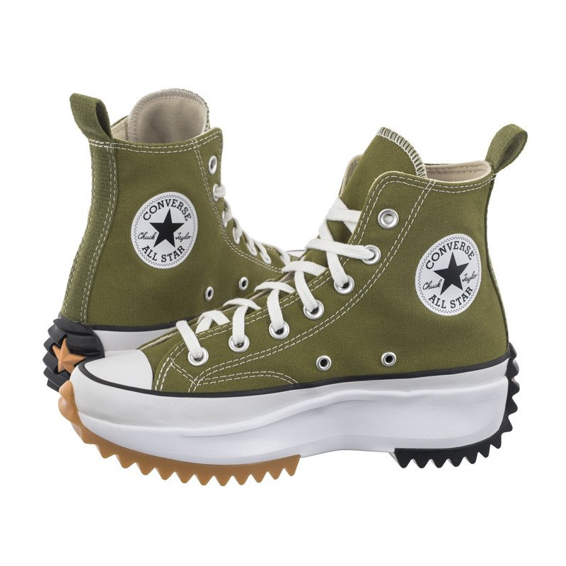 Converse Run Star Hike Hi Grassy/White/Black A05700C (CO520-g) bateliai