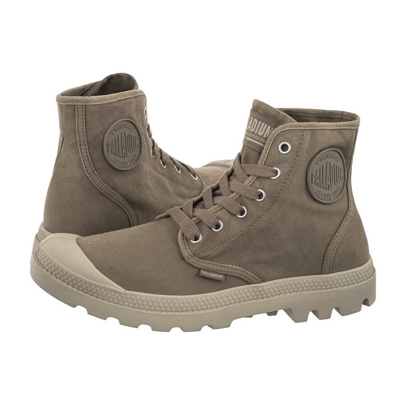 Palladium Pampa Hi Dusky Green/Safari 02352-362-M (PA23-p) batai