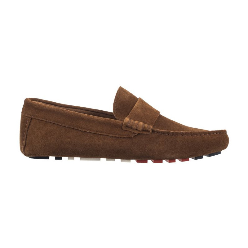 Tommy Hilfiger TH Classic Suede Driver Coconut Grove FM0FM05000 GVQ (TH1092-b) batai