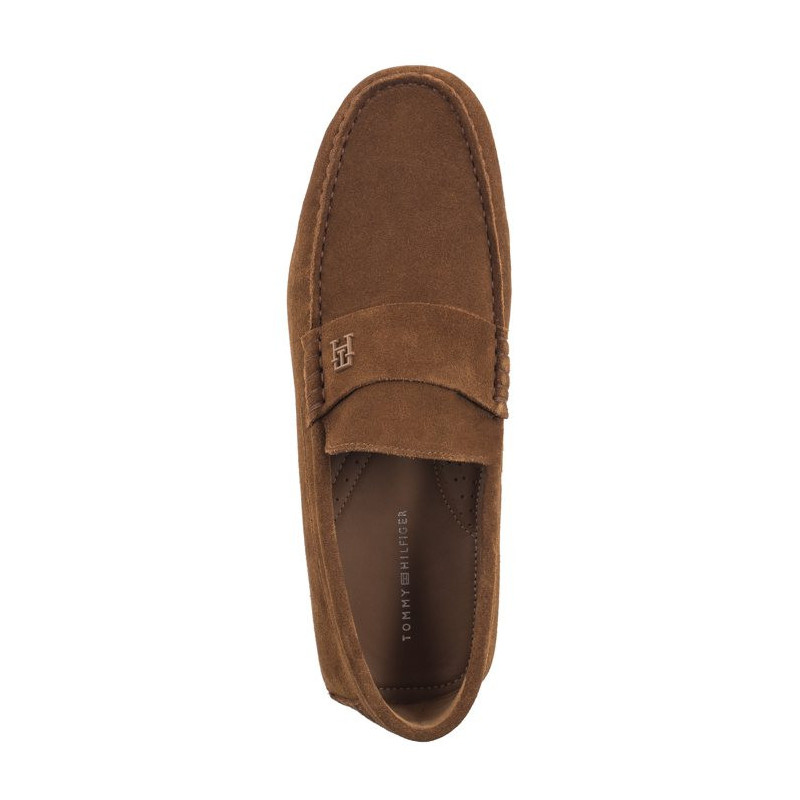 Tommy Hilfiger TH Classic Suede Driver Coconut Grove FM0FM05000 GVQ (TH1092-b) batai