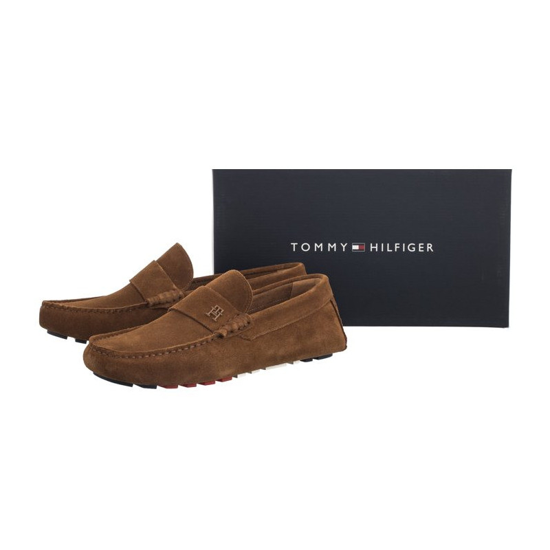 Tommy Hilfiger TH Classic Suede Driver Coconut Grove FM0FM05000 GVQ (TH1092-b) kingad