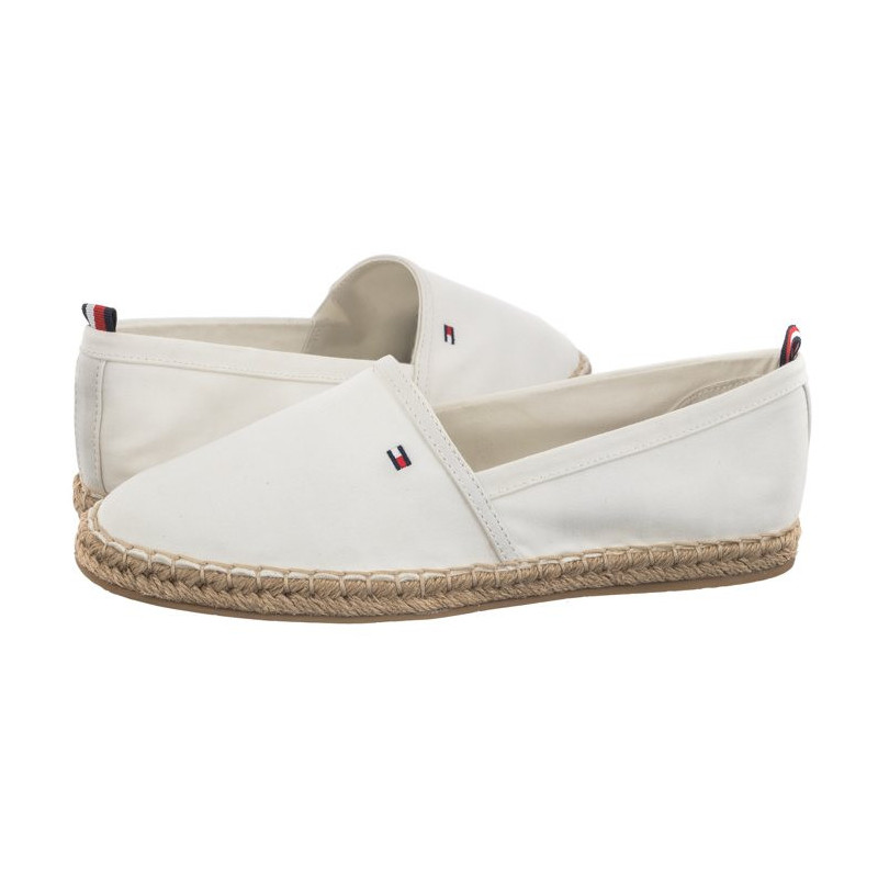 Tommy Hilfiger Basic Tommy Flat Espadrille Ecru FW0FW06497 YBL (TH1016-c) sneakers