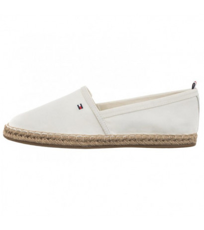 Tommy Hilfiger Basic Tommy Flat Espadrille Ecru FW0FW06497 YBL (TH1016-c) kingad