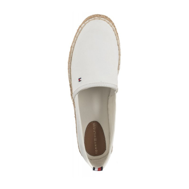 Tommy Hilfiger Basic Tommy Flat Espadrille Ecru FW0FW06497 YBL (TH1016-c) kingad