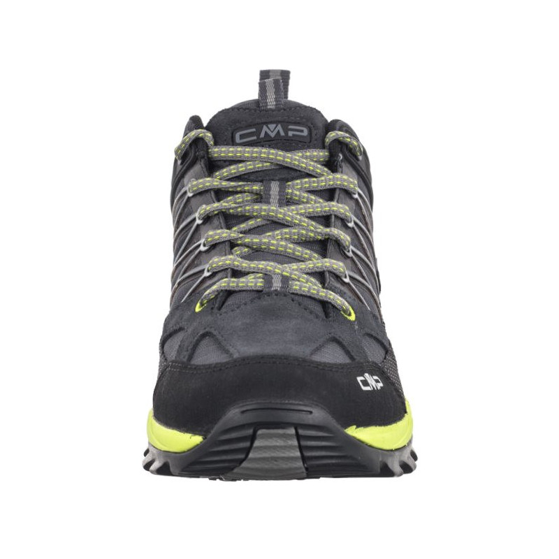 CMP Rigel Low Trekking Shoes Wp 3Q54457 72UN Antracite-Limegreen (CM20-a) batai