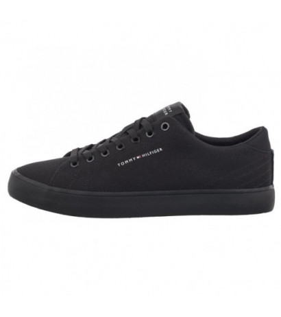 Tommy Hilfiger TH Hi Vulc Low Canvas Black FM0FM04882 BDS (TH1079-b) Sneakers