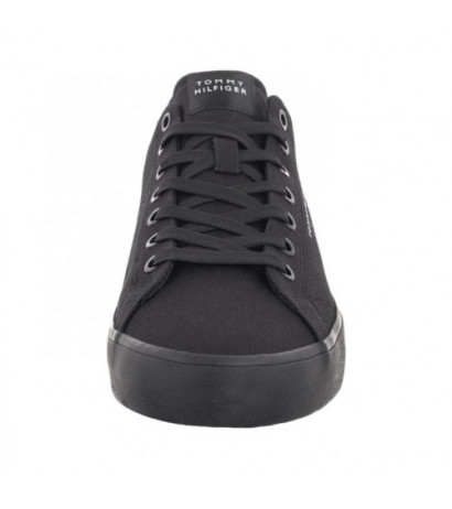 Tommy Hilfiger TH Hi Vulc Low Canvas Black FM0FM04882 BDS (TH1079-b) Sneakers