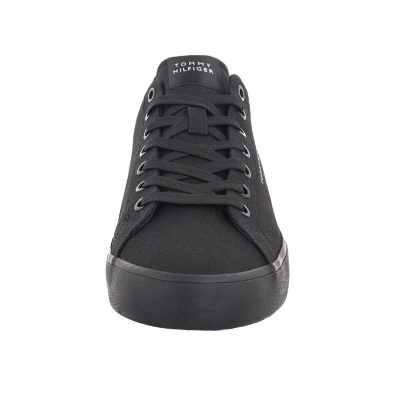 Tommy Hilfiger TH Hi Vulc Low Canvas Black FM0FM04882 BDS (TH1079-b) Sneakers