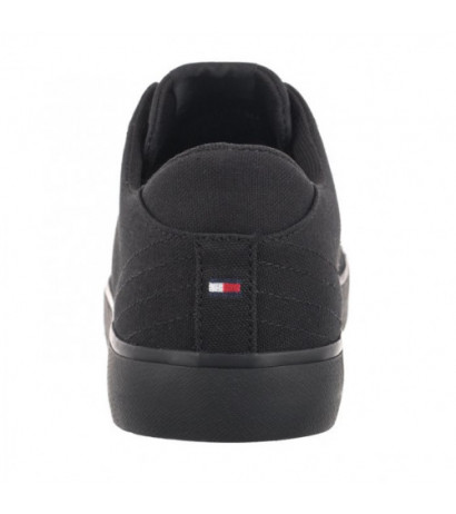 Tommy Hilfiger TH Hi Vulc Low Canvas Black FM0FM04882 BDS (TH1079-b) Sneakers