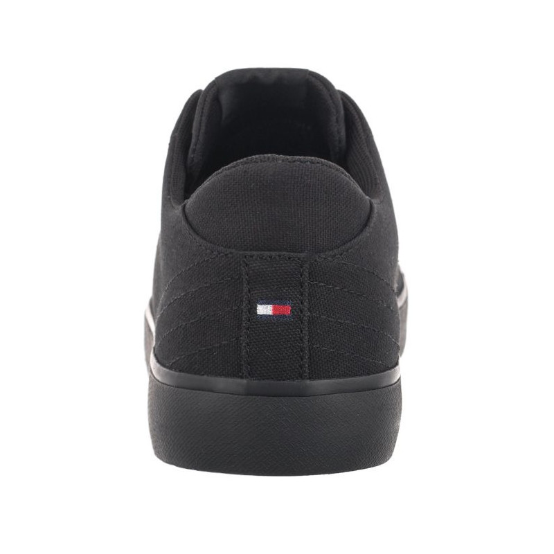 Tommy Hilfiger TH Hi Vulc Low Canvas Black FM0FM04882 BDS (TH1079-b) Sneakers