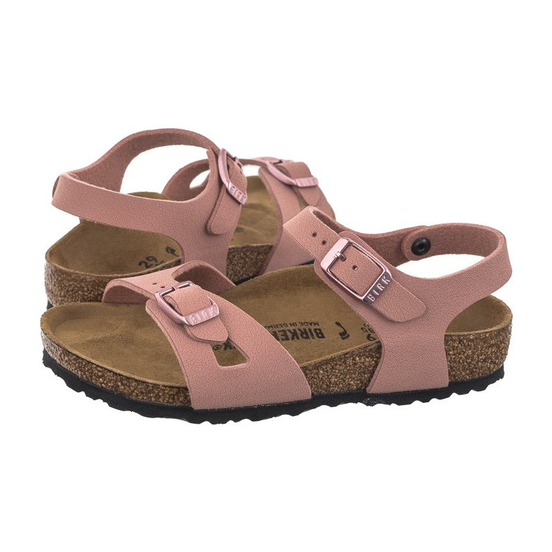 Birkenstock Rio Kids Pink Clay 1026837 (BK202-b) sandalai