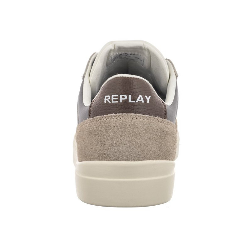 Replay Polys Court 3 GMZ3P.000.C0022L RZ3P0022L 0352 White Beige (RP14-a) sportiniai bateliai