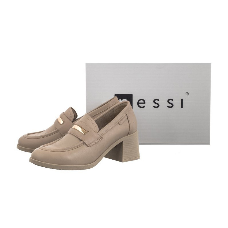 Nessi Beżowe 24616 (NE373-a) shoes